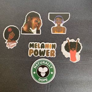 Show your Melanin power with this beautiful African women print.